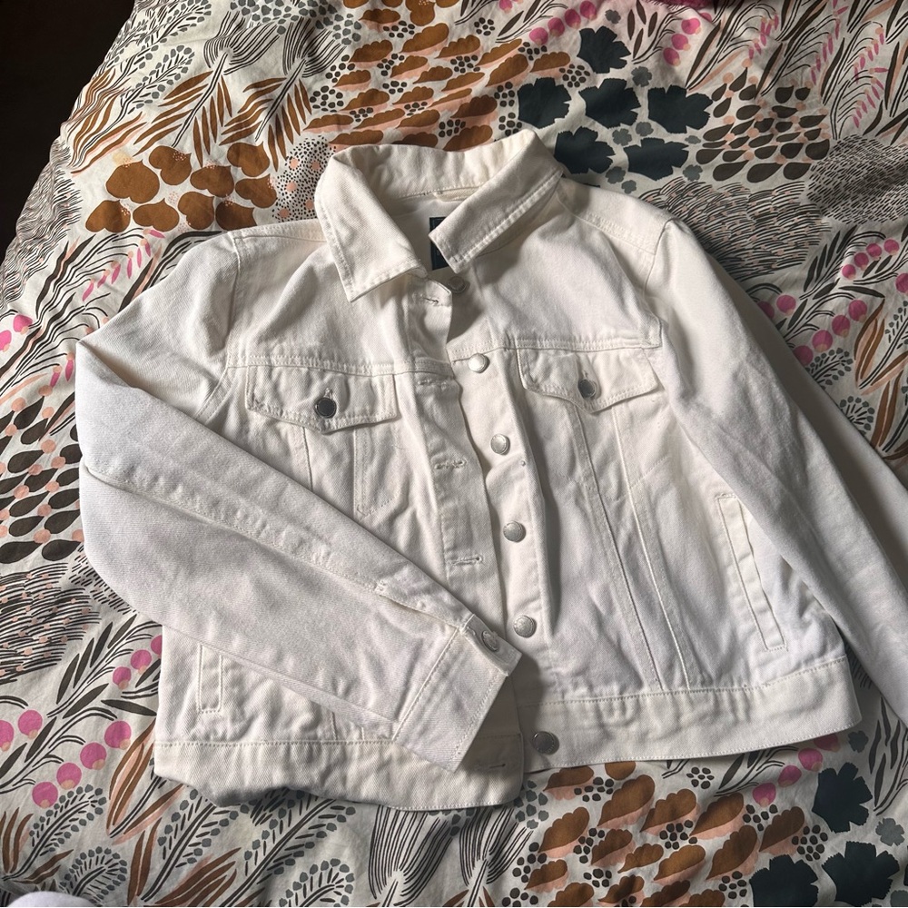 White Jean Jacket